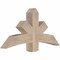 Ekena Millwork Alberta Smooth Timber Gable Bracket, Douglas Fir, 48"W x 24"H x 5 1/2"D x 5 1/2"F, 12/12 Pitch GBW048X24X0606ALB00SDF - alternate 5
